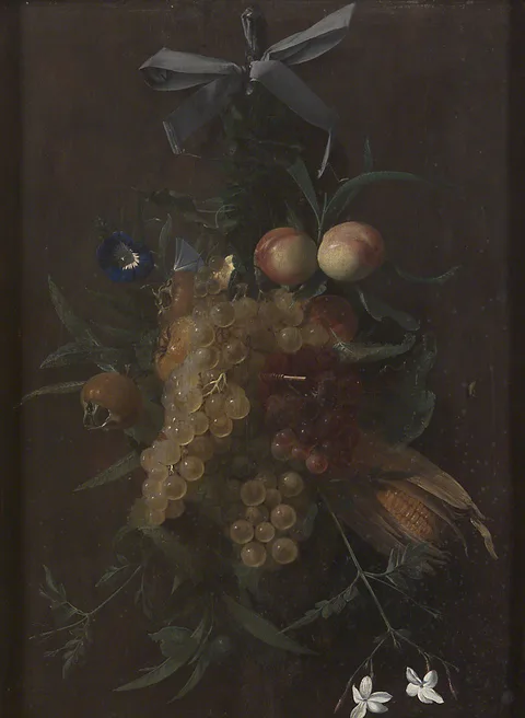 Jan Anton van der Baren, Festoon with Fruit and Flowers