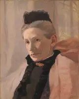 Christian Mourier-Petersen, Frederikke von Scholten, née Arendrup, the Artist's Mother-in-Law