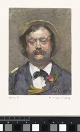 David Oyens, Portret van Pieter Oyens (Een bon-vivant)