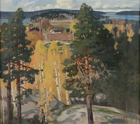 Helmi Biese, View over the ridges