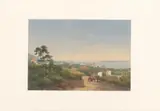 Charles William Meredith van de Velde, Gezicht op Cannes