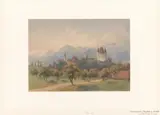 Charles William Meredith van de Velde, Gezicht op Thun, Zwitserland