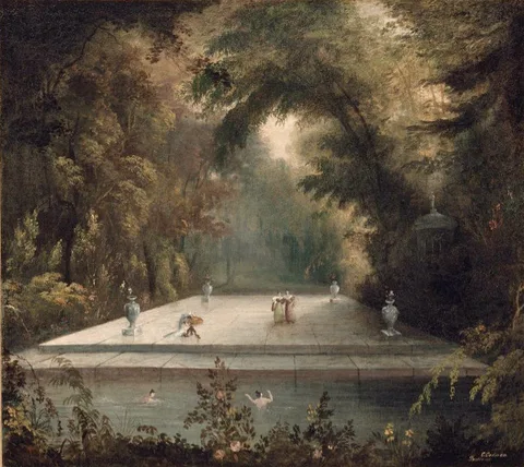 Charles Codman, The Bathing Pool.