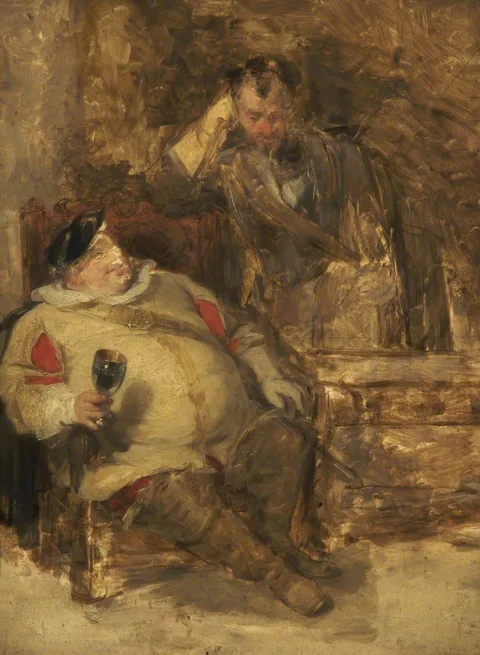 Henry Liverseege, Falstaff and Bardolph