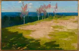 Stanisław Jarocki, Landscape with birch trees