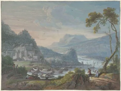 Willem Troost, Rivierlandschap