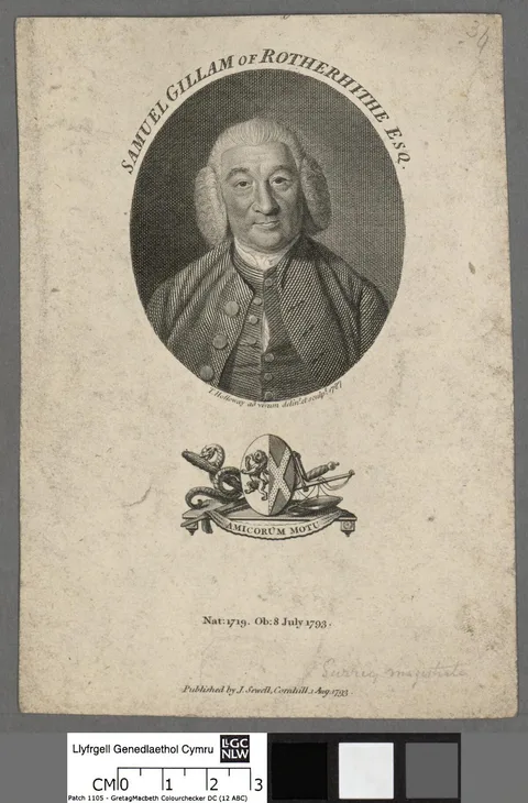 Thomas Holloway, Samuel Gilliam of Rotherhithe Esq
