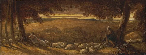 James Smetham, Evening Pasture
