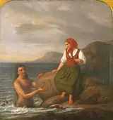 Edvard Lehmann, Agnete and the merman.