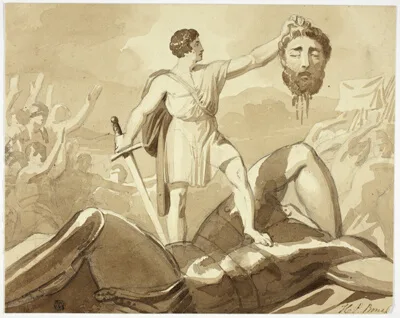 Henry Pierce Bone, David and Goliath