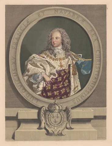 Pierre Drevet, Louis XV