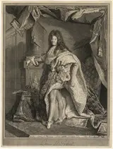 Pierre Drevet, Portrait of Louis XIV