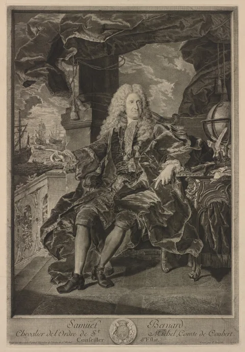 Pierre Drevet, Samuel Bernard