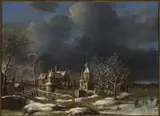 Anthonie Beerstraaten, Poelgeest Castle at Koudekerk near Leiden.