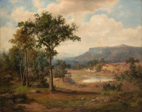 Alois Bubák, The Hill Mužský (Male) near Mnichovo Hradiště