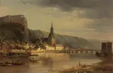 Pierre-Justin Ouvrié, View of Dinant
