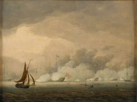 Robert Cleveley, Royal Visit to the Fleet at Spithead, 26 June 1794
