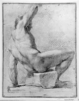 Andrea Lanzani, Reclining nude