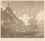 W.O.J. Nieuwenkamp, Falling Leaves, Amersfoort