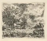 Adrianus van Everdingen, Landschap met wilgen