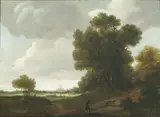 Jan Wils, Landscape with Haarlem in the background
