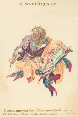 Gottfried Bernhard Göz, Saint Matthew the Evangelist