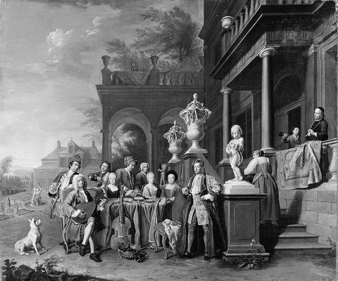 Peter Jacob Horemans, A Musical Gathering at the Court of the Elector Karl Albrecht of Bavaria