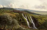 William Hammer, Landscape at Tivoli, Italy.