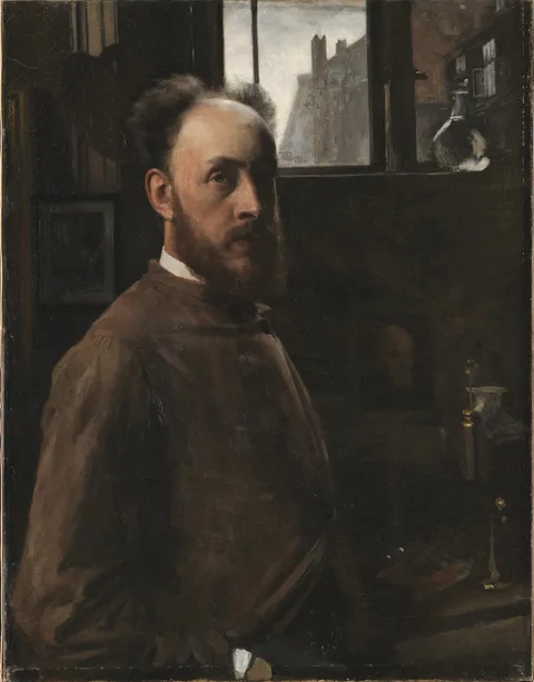 Frans Schwartz, Self-Portrait