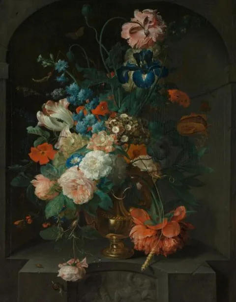 Coenraet Roepel, Still Life with Flowers