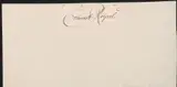 Coenraet Roepel, Handtekening van Coenraet Roepel