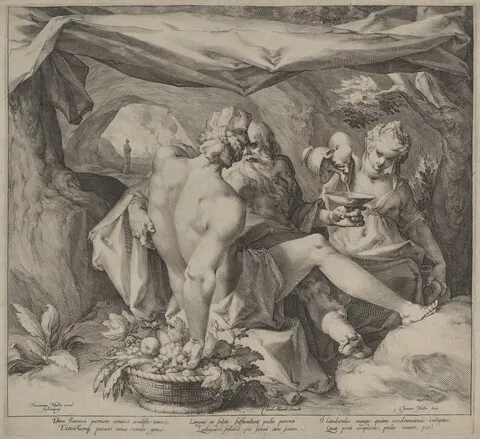 Carel Allard, Lot and His Daughters