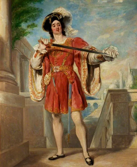 Nicholas Joseph Crowley, James William Wallack (c.1794–1864), as Mercutio  (from 'Romeo and Juliet', Act III, Scene 1)
