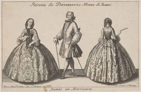 Jacques Chereau, Dames en Manteaux