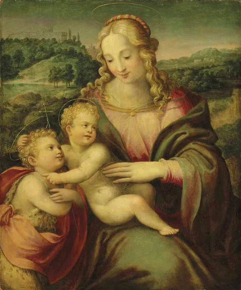 Niccolò Betti, Madonna and Child with the Infant Saint John the Baptist