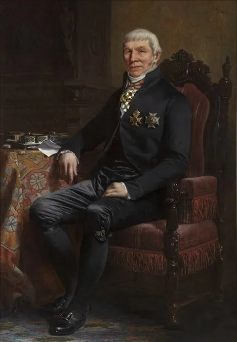 Jacob Spoel, Portrait of Anthony van Hoboken (1756-1850)