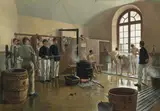Eugène Chaperon, The Shower in the Regiment