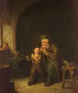 Camille Alfred Pabst, First Military Lesson