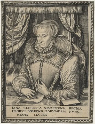 Marc Duval, Jeanne D'Albret, Queen of Navarre and Mother of Henry IV of France