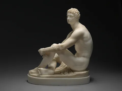 Joseph Gott, A Greek Boxer Waiting His Turn