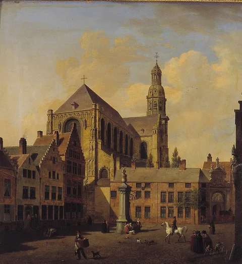 Dirk van Lokhorst, Schapen in een stal, genaamd 'Tehuis'