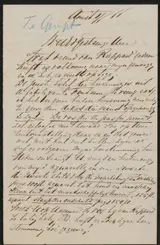 Bernard te Gempt, Brief aan anoniem