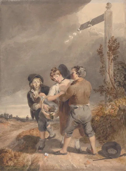 Thomas Heaphy, Robbing a Market Girl