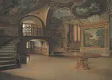Josef Theodor Hansen, En sal i Palazzo Borghese