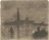 Eugène Lawrence Vail, Evening, San Giorgio Maggiore, Venice