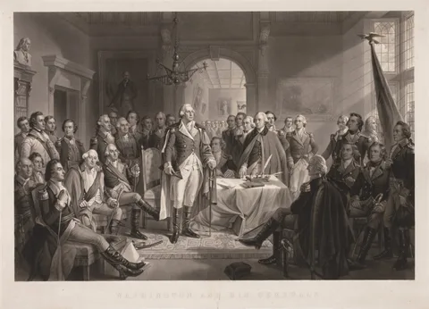 Alexander Hay Ritchie, Washington and His Generals with Key