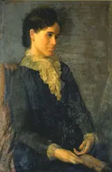 Oliver Ingraham Lay, Hester Marian Wait Lay, Portrait of the Artist's Wife