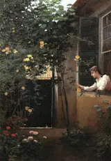 Aurélio de Figueiredo, Girl at the window