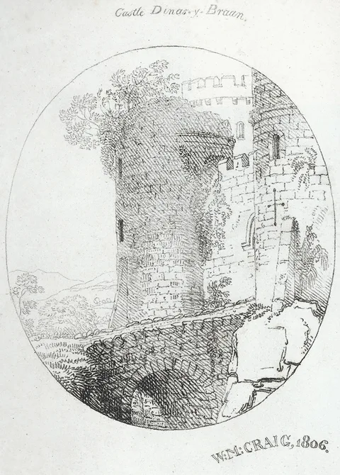 William Marshall Craig, Castle Dinas-y-Braan