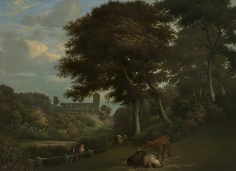 William Linton, Deane Church Looking South